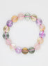Mystic Harmony Round Shape | 5 Mixed Stone Energy Bracelet | 12mm Beads