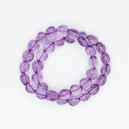 Heart of Amethyst Bracelet | 11mm | Carry Love & Calm on Your Wrist.