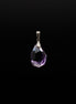 15-20mm | Tumble Cut Amethyst Pendant | A Touch of Serene Elegance