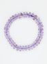 The Serene Button Cut Amethyst Bracelet| 8-12mm