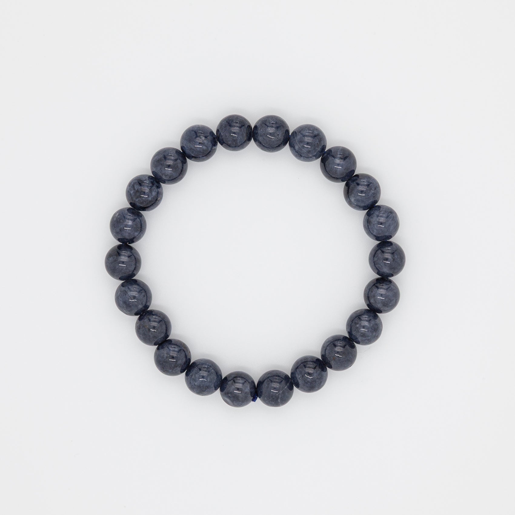 Radiant Elegance: 8mm Blue Sapphire Bracelet