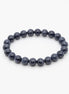 Radiant Elegance: 8mm Blue Sapphire Bracelet
