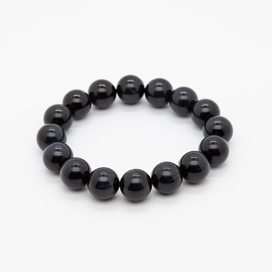 Blue Tiger Eye 12mm Round Beads