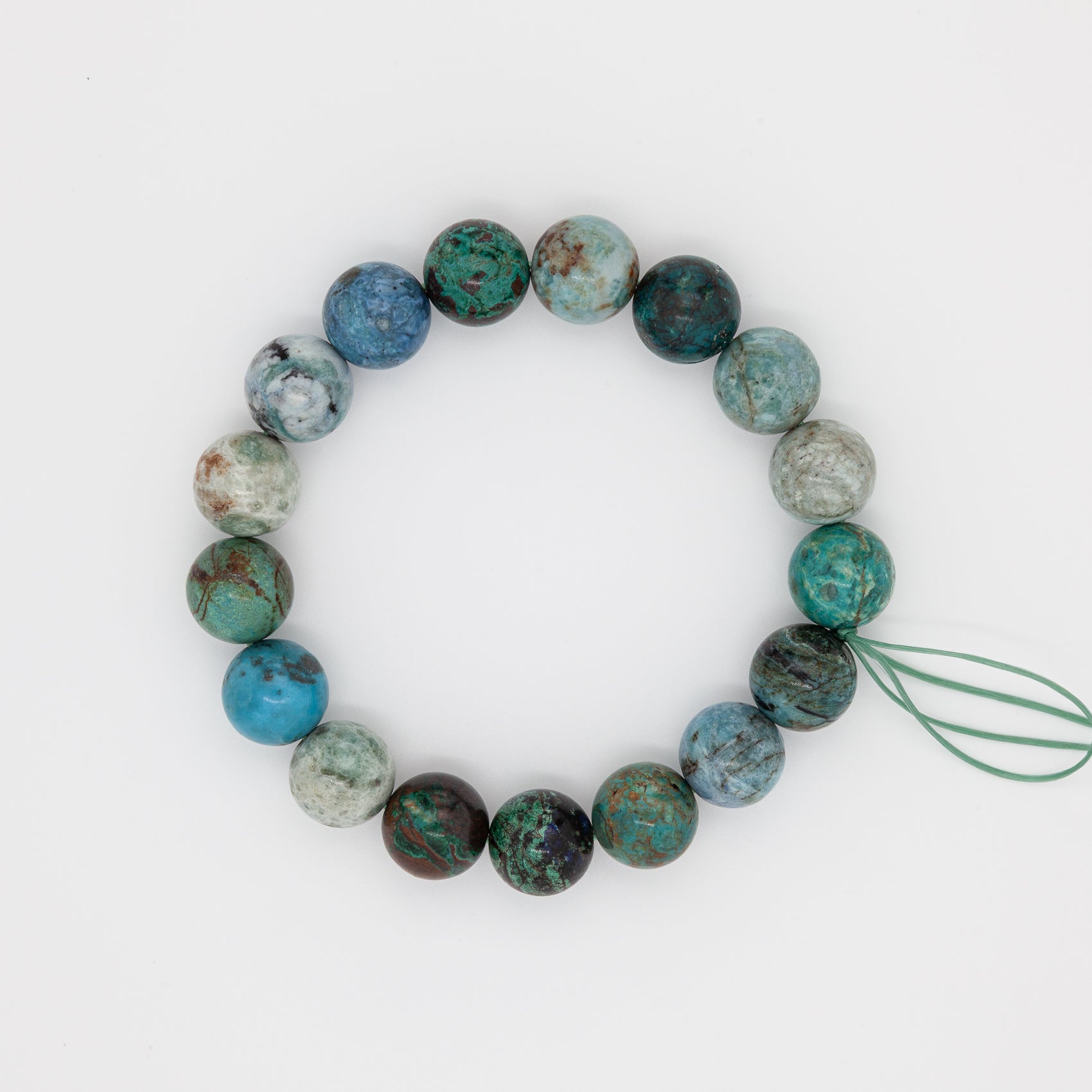 Chrysocolla 12mm Round Beads – The Stone of Serenity