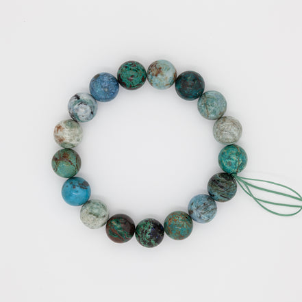 Chrysocolla 12mm Round Beads – The Stone of Serenity