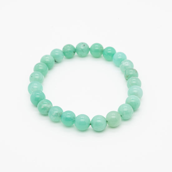 Chrysoprase Serenity Bracelet 8mm | Wear a Touch of Spring