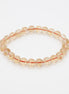 Carry the Sun With You | Genuine 8mm Round Citrine Bead Bracelet