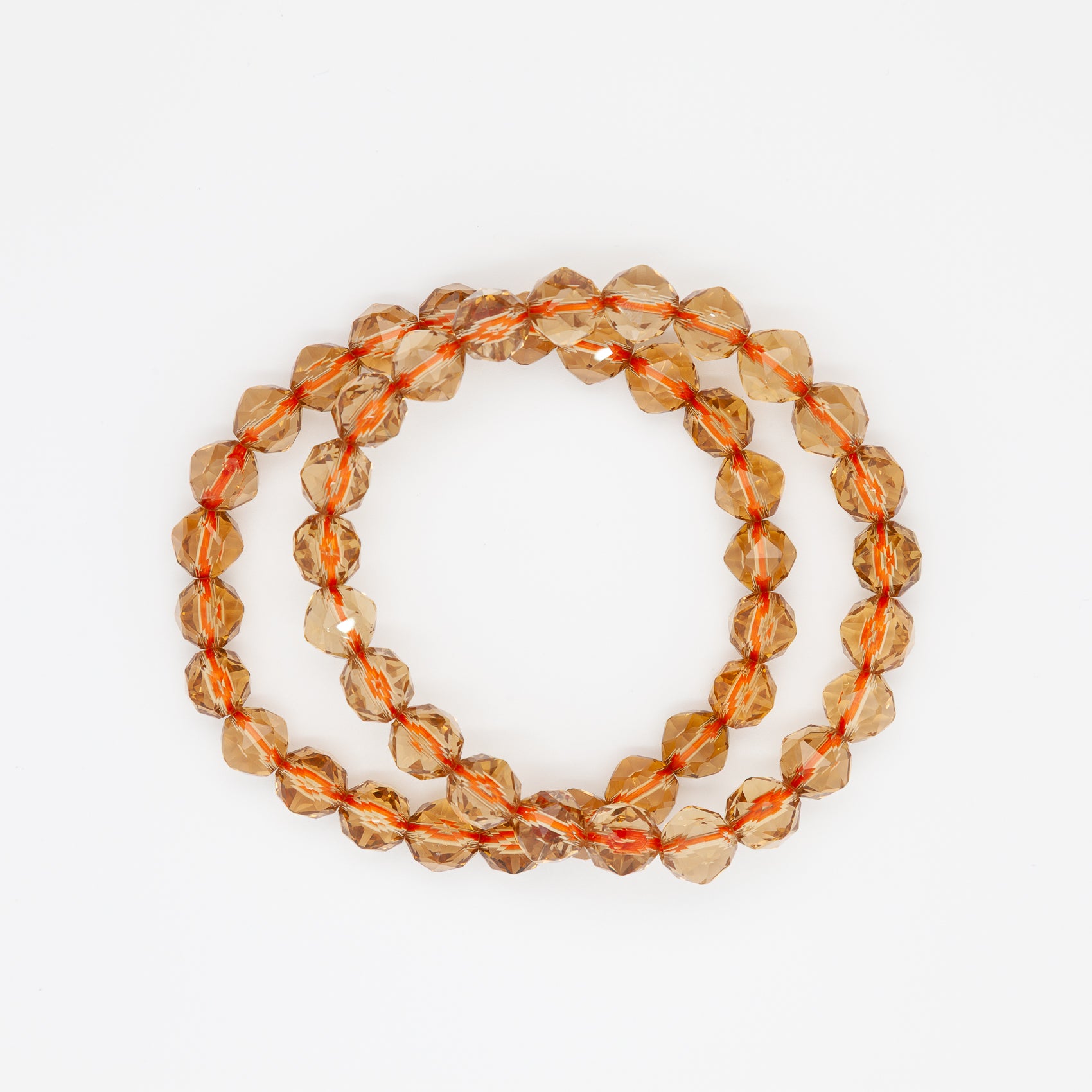 A Constellation of Abundance | 8mm Star Cut Citrine Bracelet