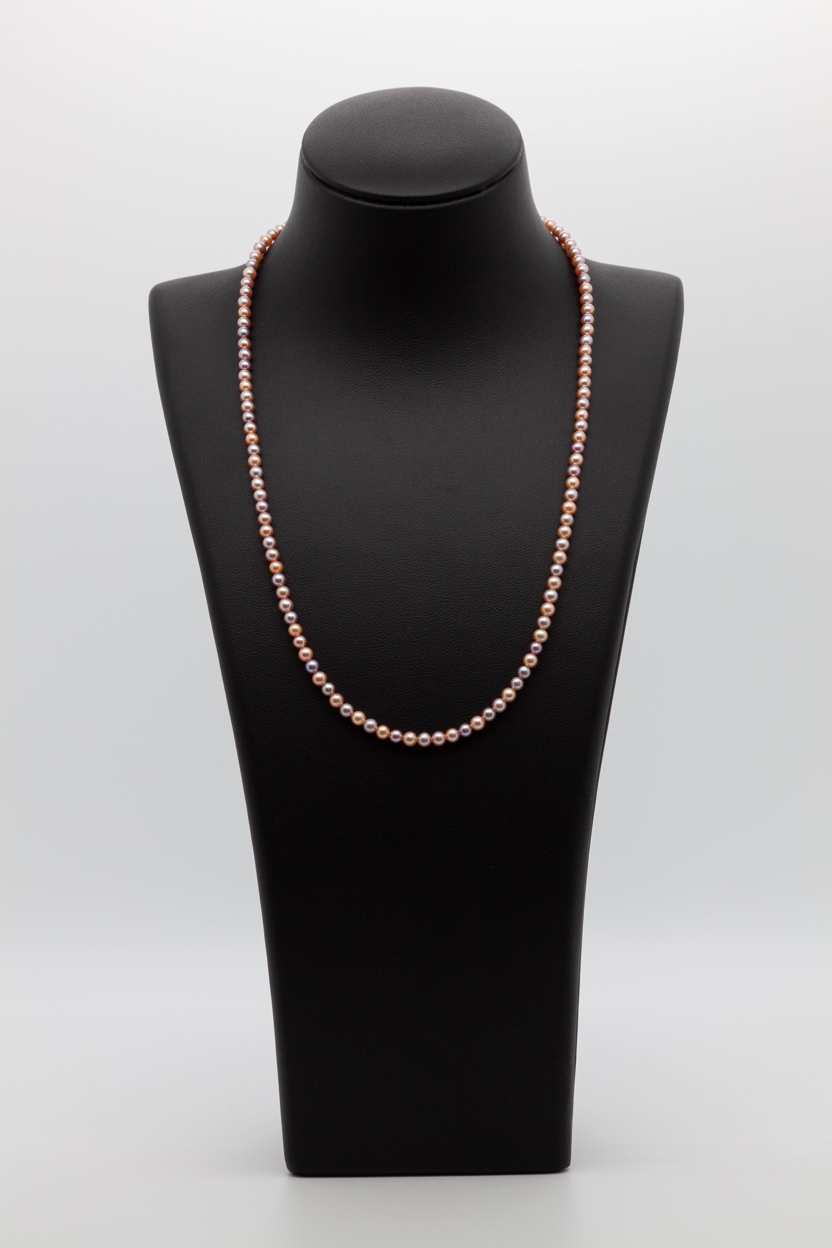 3-3.5mm | The Freshwater Pearl Multi Natural Color Necklace for the Modern Romantic | A Symphony of Soft Hues