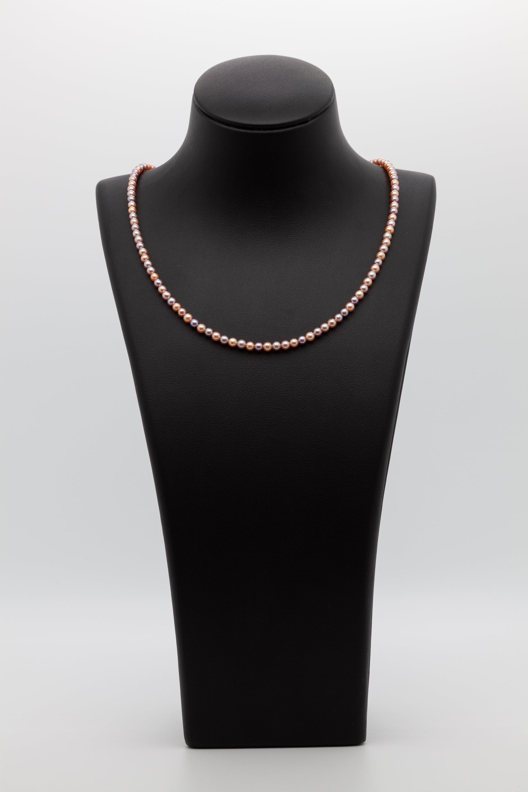 3-3.5mm | The Freshwater Pearl Multi Natural Color Necklace for the Modern Romantic | A Symphony of Soft Hues