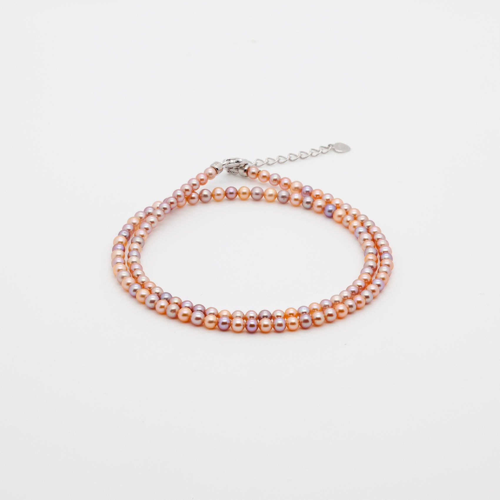 3-3.5mm | The Freshwater Pearl Multi Natural Color Necklace for the Modern Romantic | A Symphony of Soft Hues