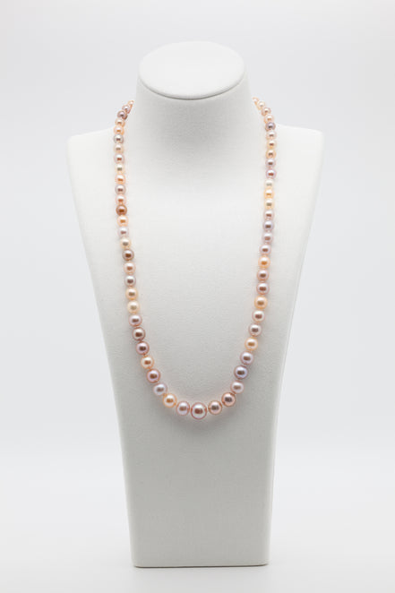 4-9mm | Multi Natural Color Freshwater Pearl Necklace