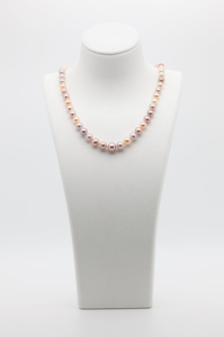 4-9mm | Multi Natural Color Freshwater Pearl Necklace
