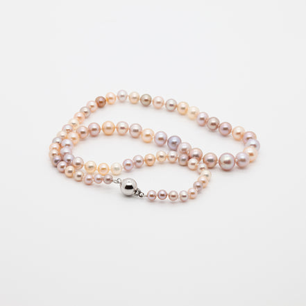 4-9mm | Multi Natural Color Freshwater Pearl Necklace