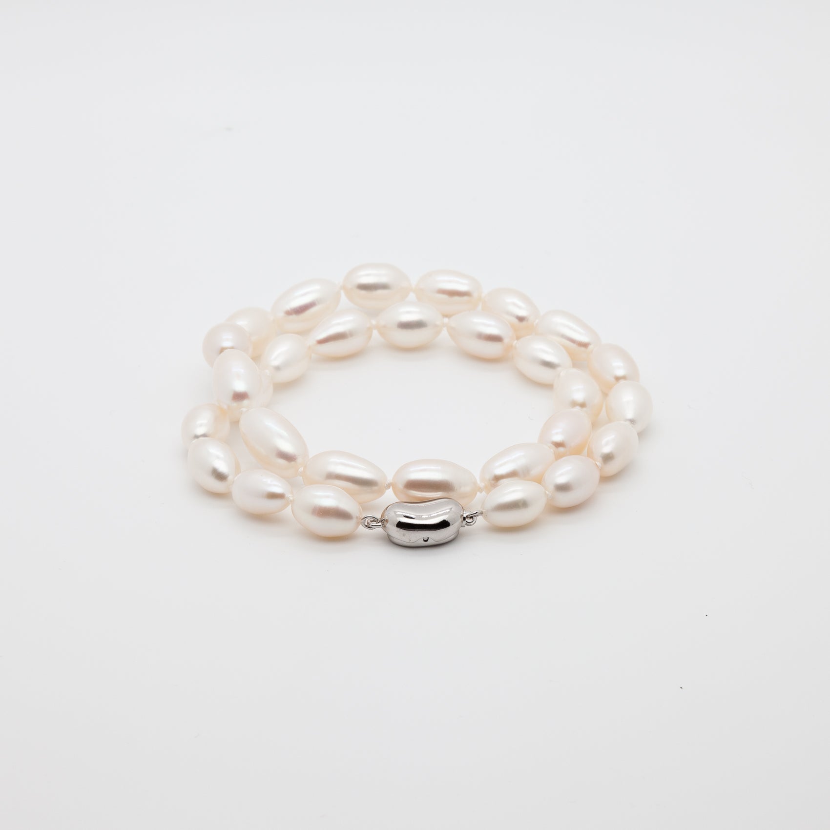 8.5-9.5mm Rice Shape | Freshwater Pearl Necklace | Minimalist Pearl Magic