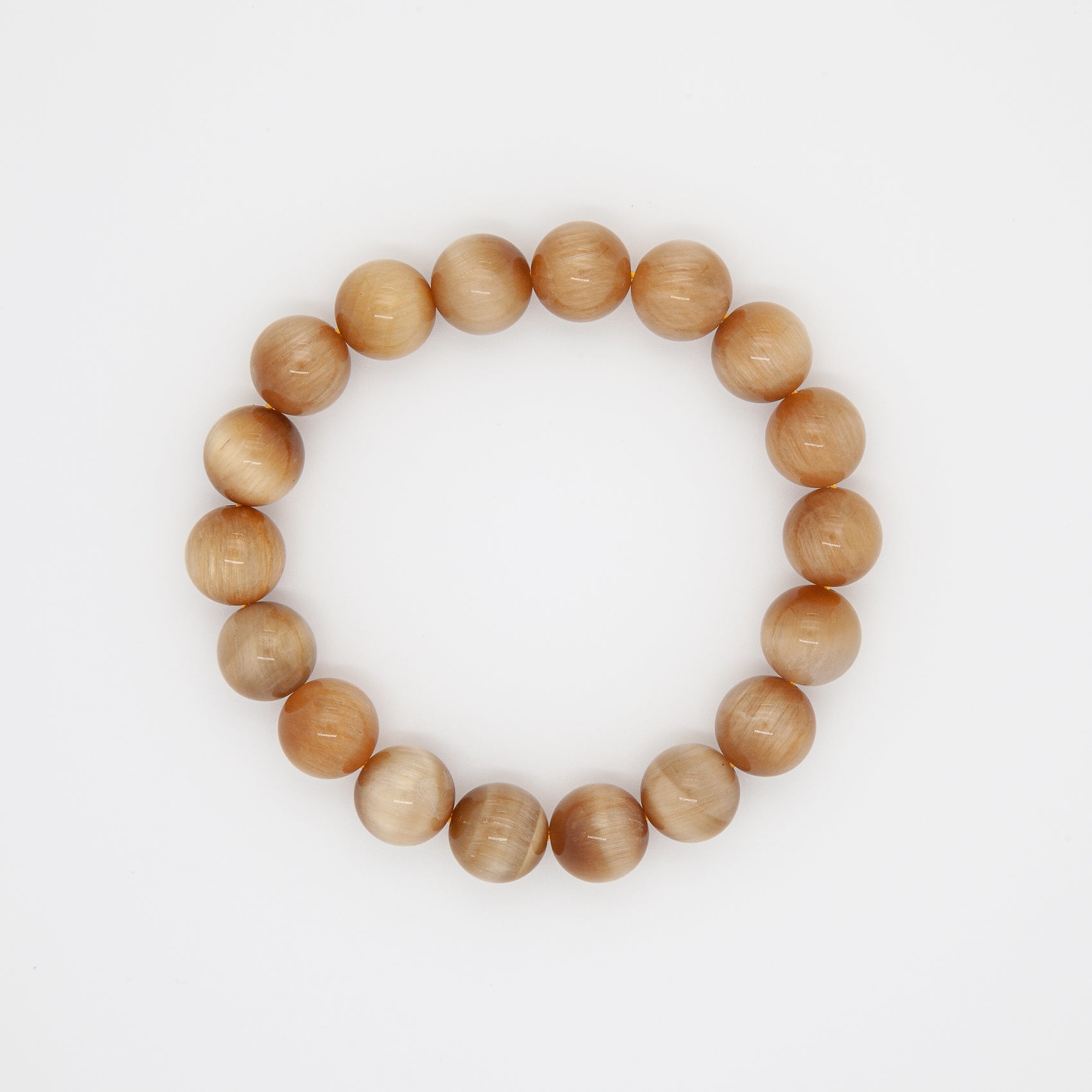 Sun-Kissed Stone: Golden Tiger Eye Bracelet | 10mm Round Beads