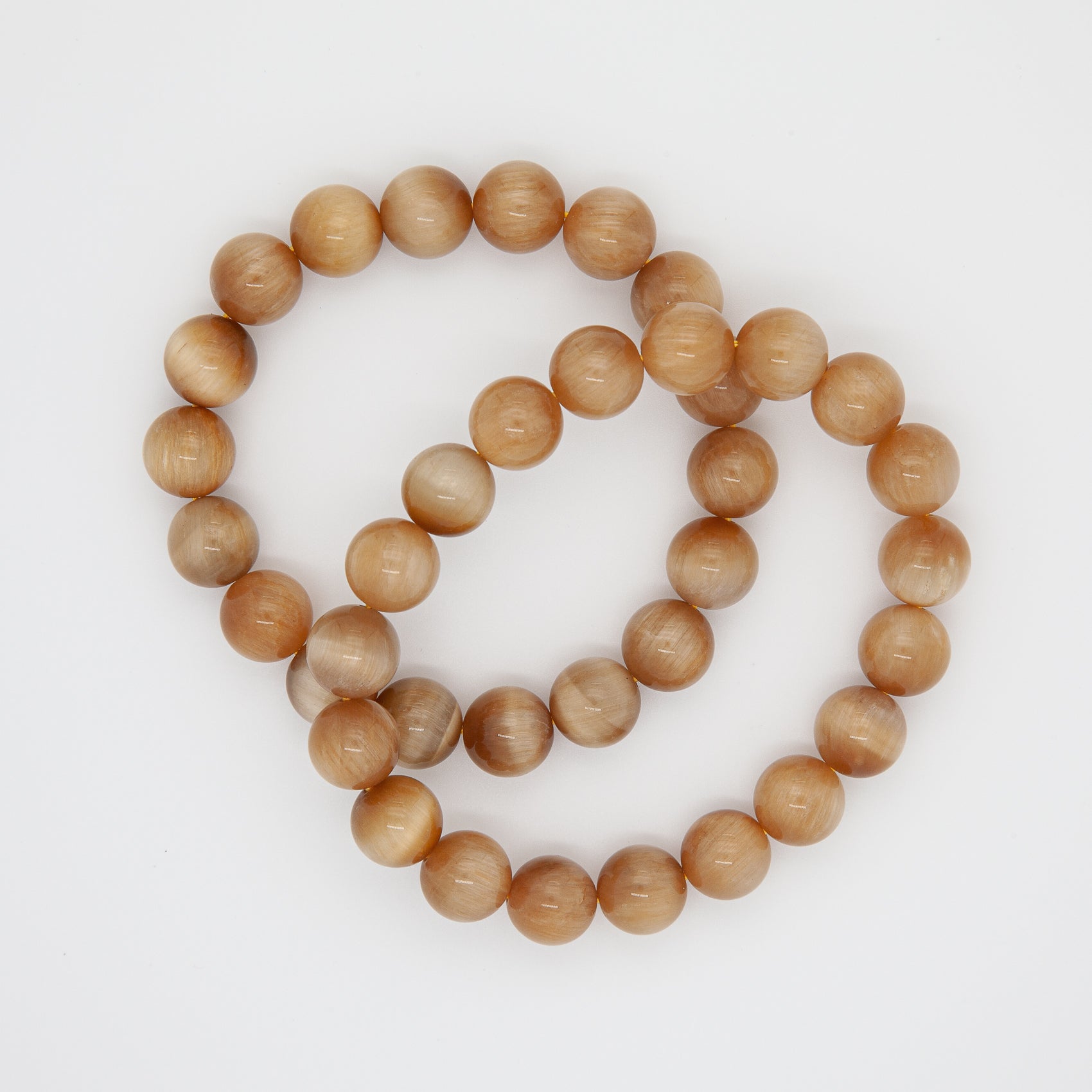 Sun-Kissed Stone: Golden Tiger Eye Bracelet | 10mm Round Beads
