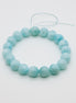 Harmony Stone Hemimorphite Bracelet | 10mm Round Beads | Color-Changing Crystal Jewelry