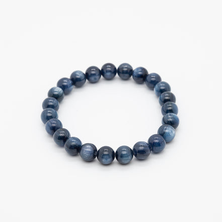 The Classic & Elegant | 8mm Round Beads Kyanite Serenity Bracelet