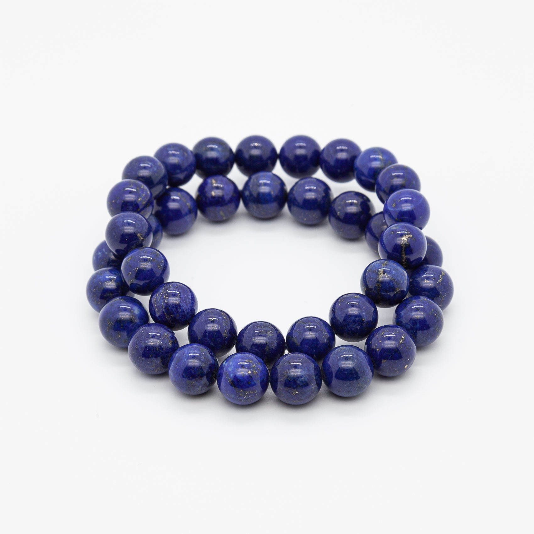 Ancient Wisdom 10mm Lapis Bracelet