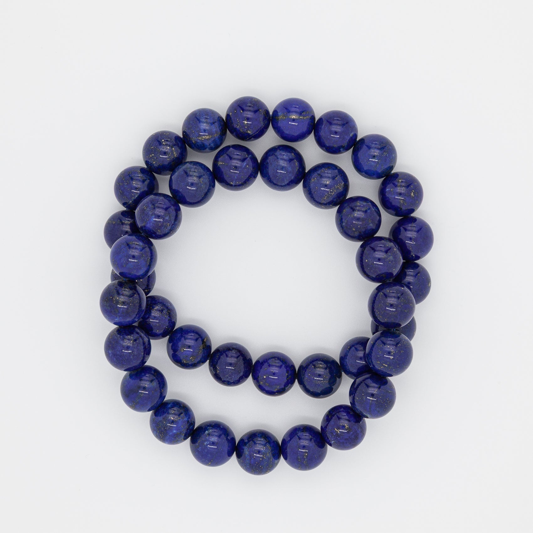 Ancient Wisdom 10mm Lapis Bracelet