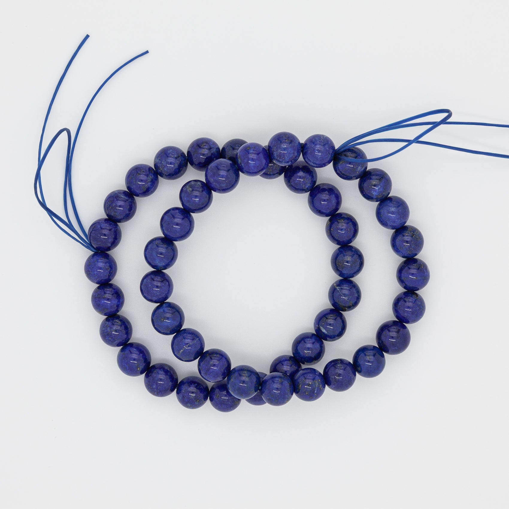 Ancient Wisdom 8mm Lapis Bracelet